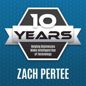 Zach Pertee celebrates 10 years with Palitto Consulting Services