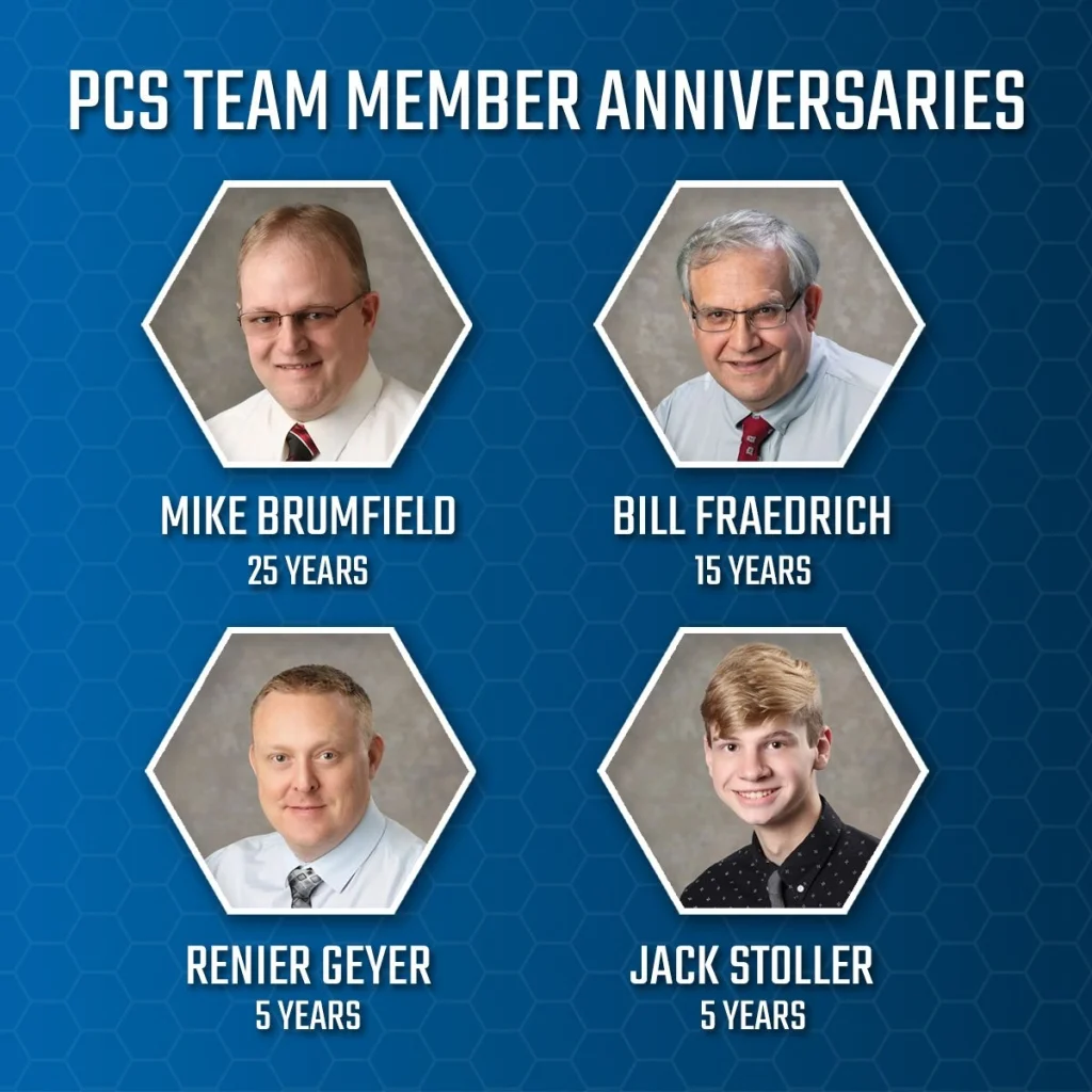 Celebrating the anniversaries of Mike, Bill, Renier and Jack