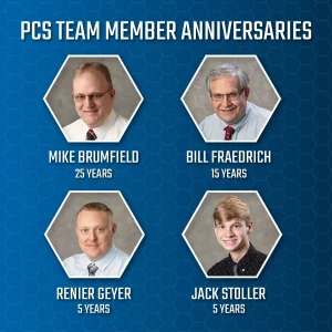 Celebrating the anniversaries of Mike, Bill, Renier and Jack
