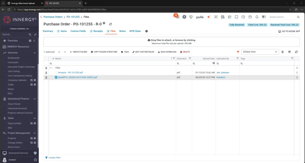 PCS Innergy Automation - Uploaded Document